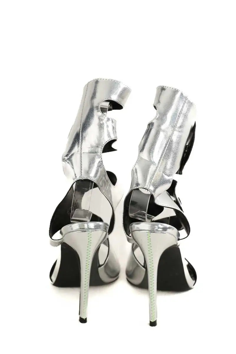 Talons Renesans Paris Argent en Cuir