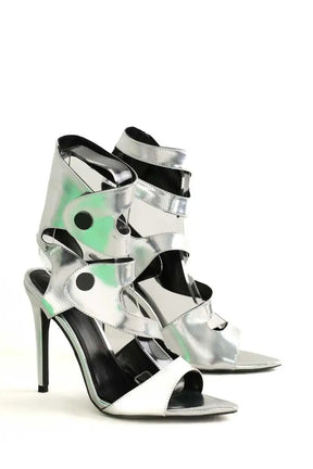 Talons Renesans Paris Argent en Cuir