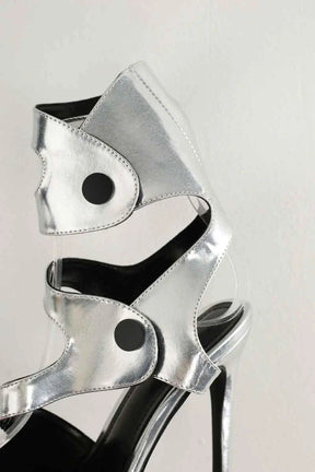 Talons Renesans Paris Argent en Cuir