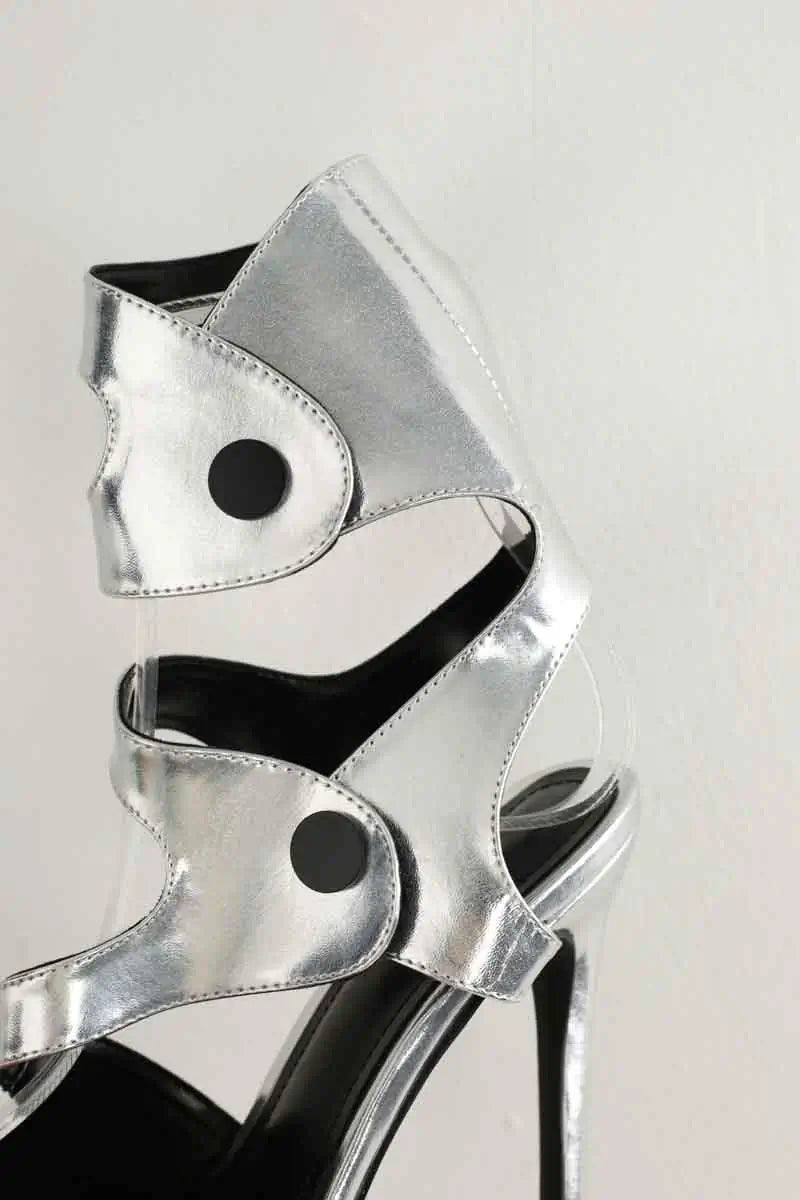 Talons Renesans Paris Argent en Cuir