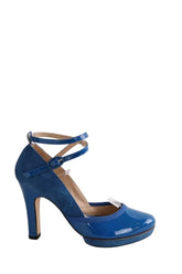 Talons Repetto Bleu en Cuir, taille 36 - Seconde Main