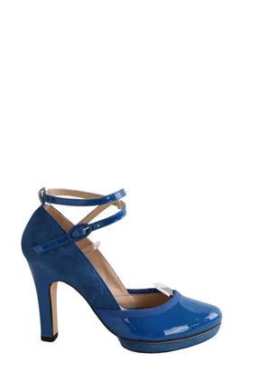 Talons Repetto Bleu en Cuir, taille 36 - Seconde Main