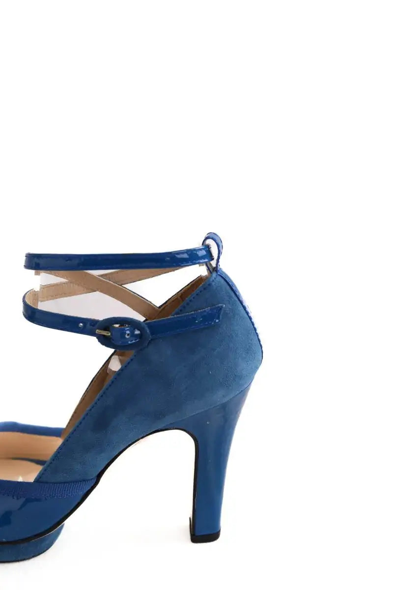 Talons Repetto Bleu en Cuir