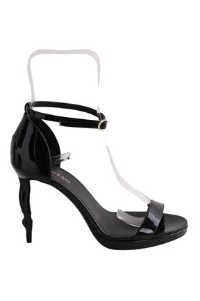 Talons Repetto Noir en Cuir verni, taille 37 - Seconde Main
