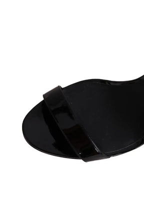 Talons Repetto Noir en Cuir verni