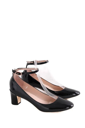 Talons Repetto Noir en Cuir verni