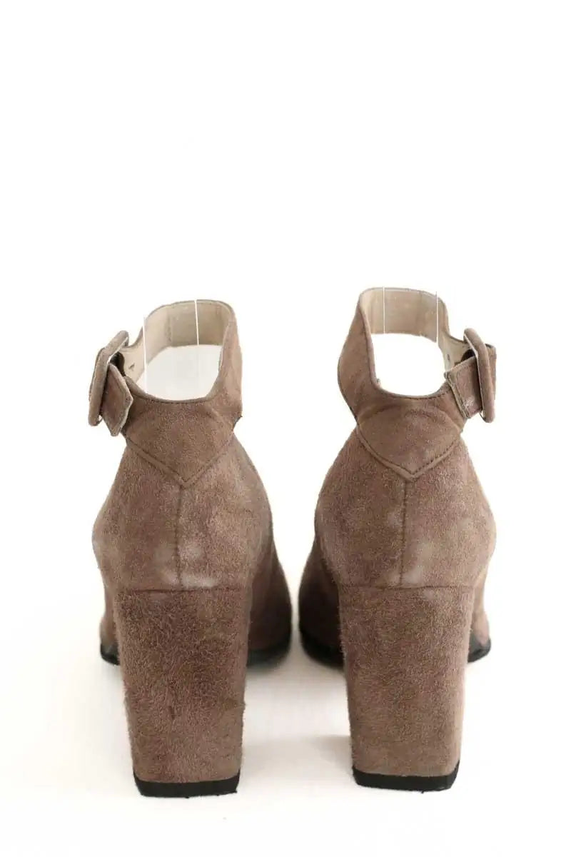 Talons Robert Clergerie Marron en Daim