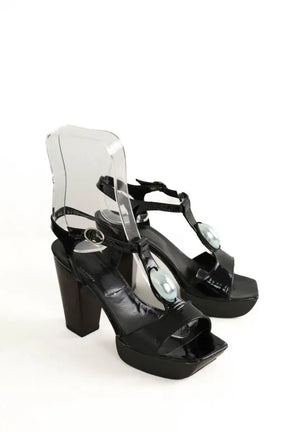 Talons Robert Clergerie Noir en Cuir verni