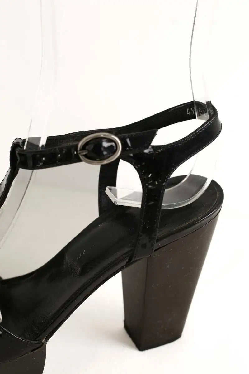 Talons Robert Clergerie Noir en Cuir verni