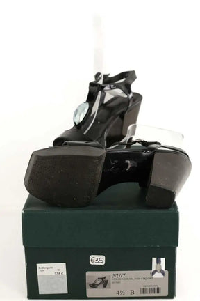 Talons Robert Clergerie Noir en Cuir verni