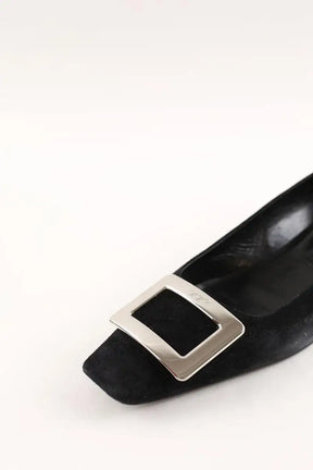Talons Roger Vivier Noir en Daim