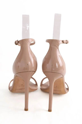 Talons Saint Laurent Beige en Cuir