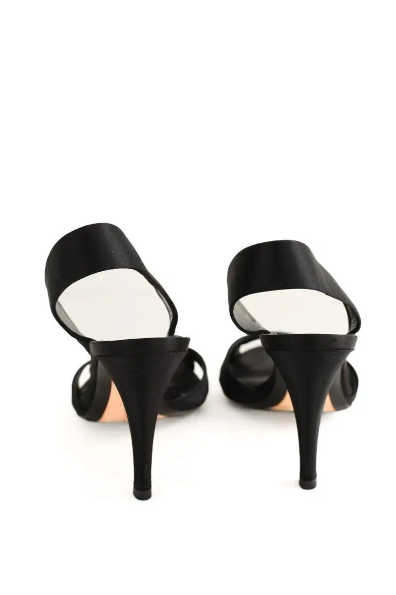 Talons Salvatore Ferragamo Noir en Cuir