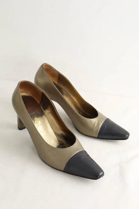 Talons Salvatore Ferragamo Noir en Cuir
