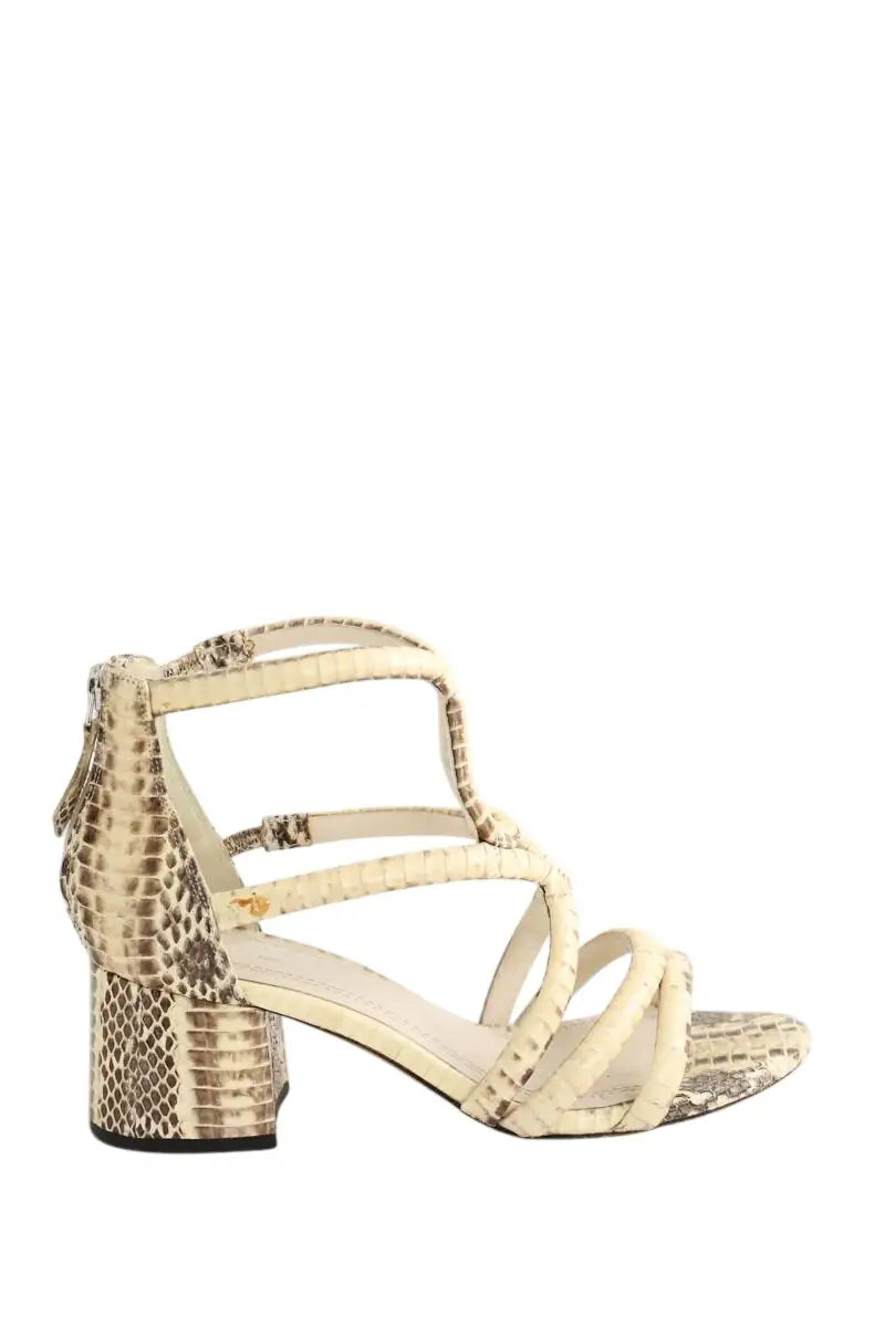 Talons Sandro Beige en Cuir, taille 36 - Seconde Main