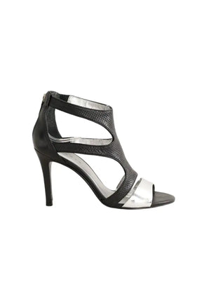 Talons Sandro Noir en Cuir, taille 38 - Seconde Main