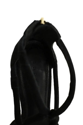 Talons Sandro Noir en Daim