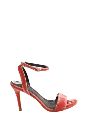 Talons Sandro Rose en Cuir, taille 39 - Seconde Main