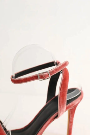 Talons Sandro Rose en Cuir