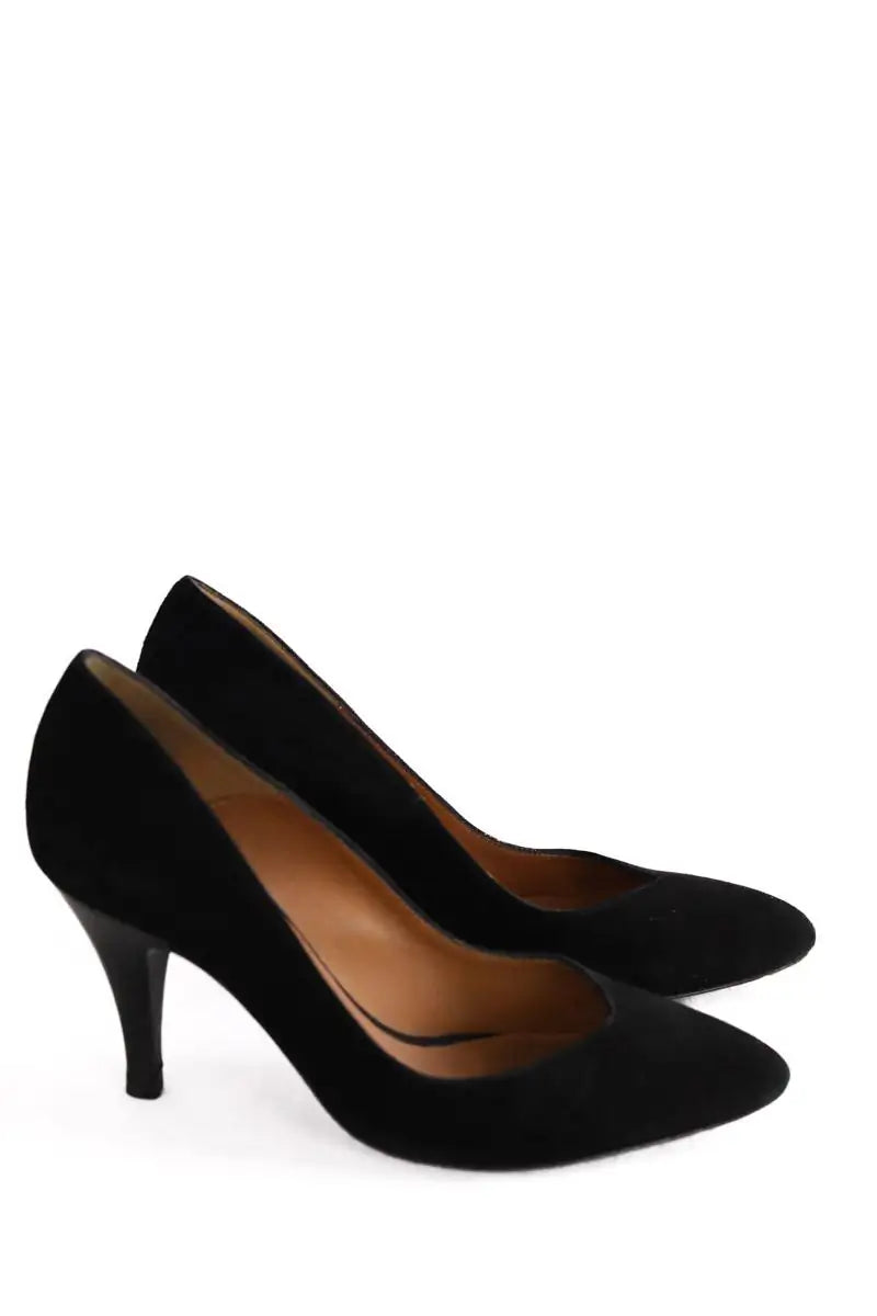 Talons Sézane Noir en Daim