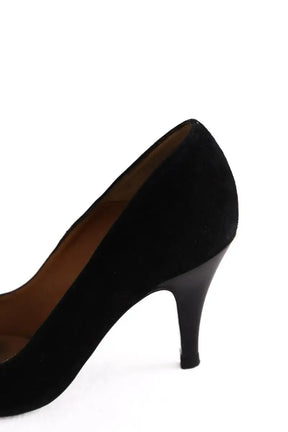 Talons Sézane Noir en Daim