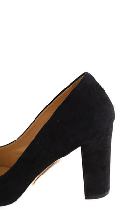 Talons Sézane Noir en Daim