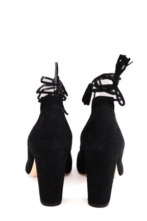 Talons Sézane Noir en Daim
