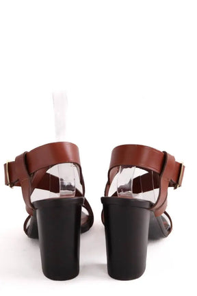 Talons Soeur Marron en Cuir
