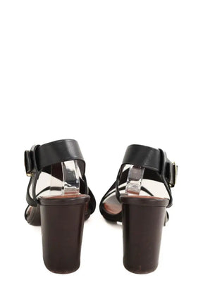 Talons Soeur Noir en Cuir
