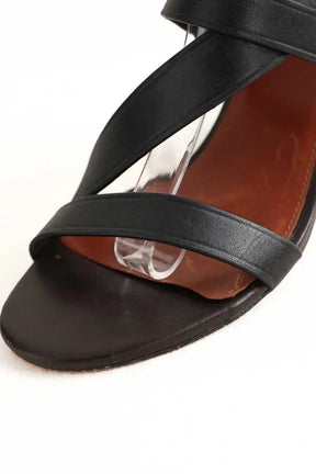 Talons Soeur Noir en Cuir