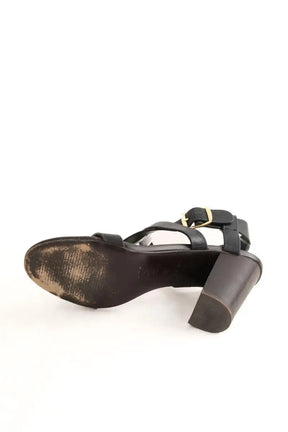 Talons Soeur Noir en Cuir