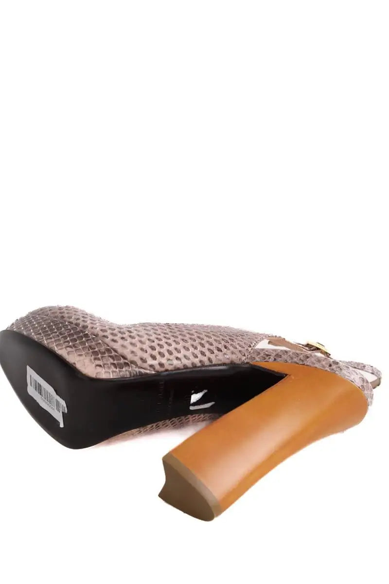 Talons Sonia Rykiel Beige en Cuirs exotiques