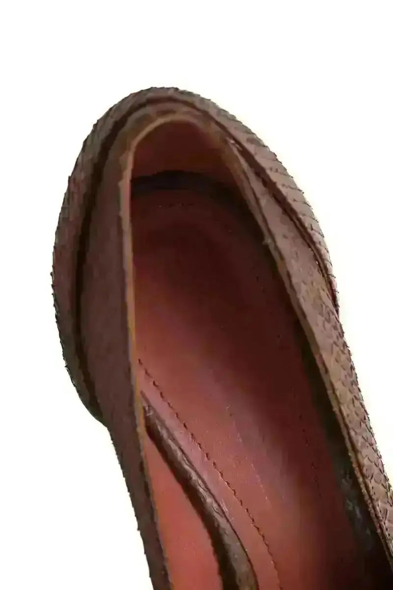 Talons Sonia Rykiel Marron en Cuir