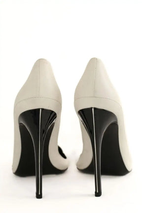Talons Stella Luna Blanc en Cuir