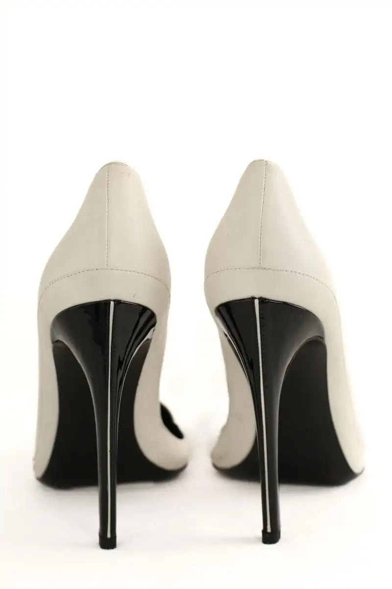 Talons Stella Luna Blanc en Cuir