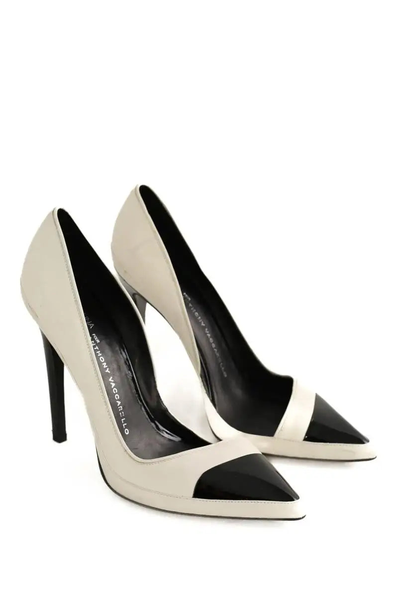 Talons Stella Luna Blanc en Cuir