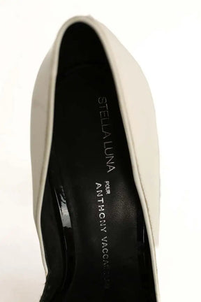 Talons Stella Luna Blanc en Cuir