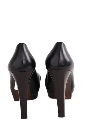 Talons Stuart Weitzman Noir en Cuir