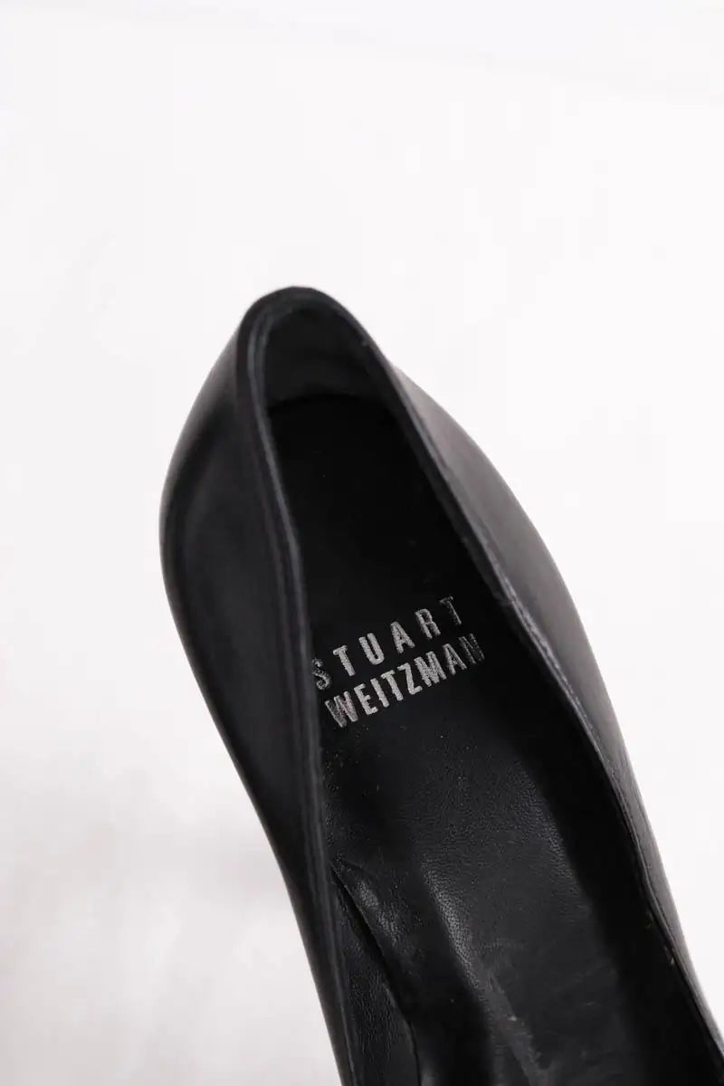 Talons Stuart Weitzman Noir en Cuir