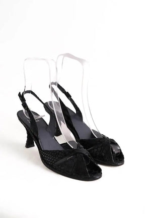 Talons Stuart Weitzman Noir en Cuir