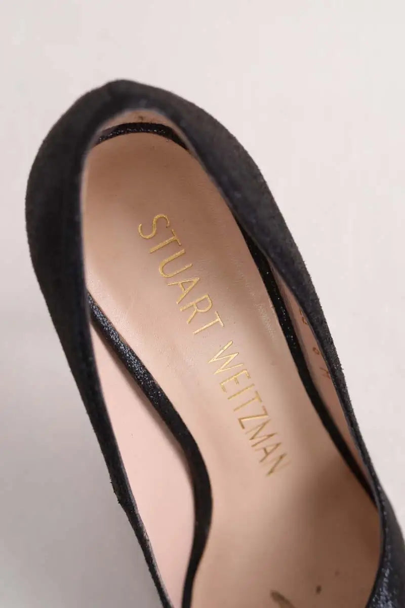 Talons Stuart Weitzman Noir en Cuir