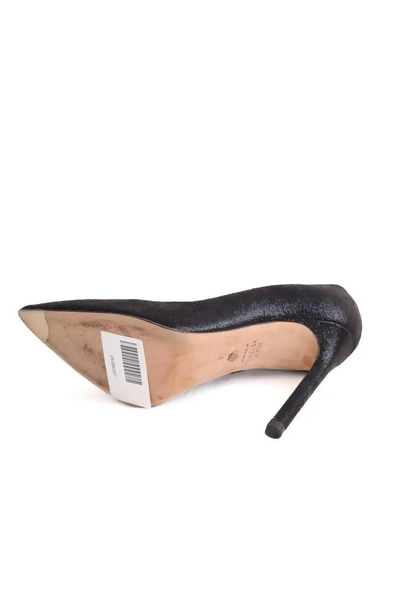 Talons Stuart Weitzman Noir en Cuir