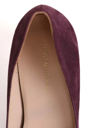 Talons Stuart Weitzman Violet en Daim