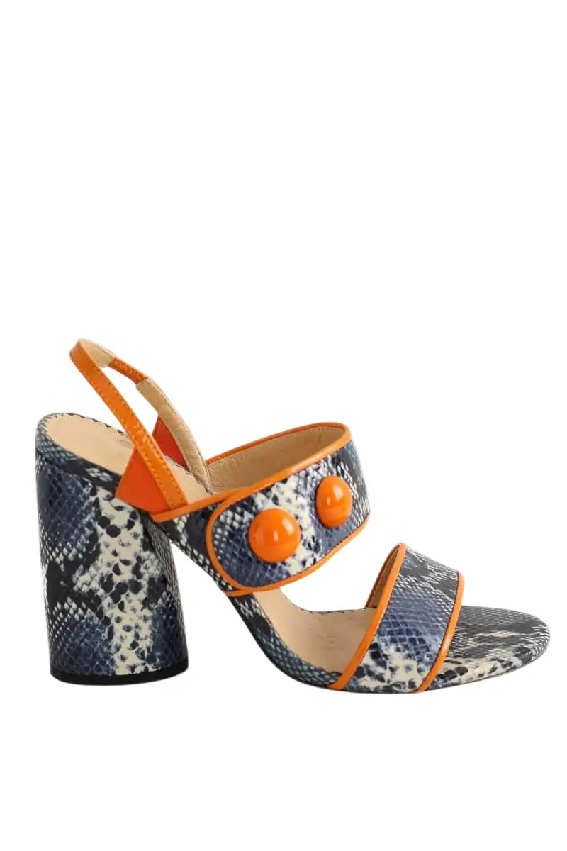 Talons Tara Jarmon Bleu en Cuir, taille 39 - Seconde Main