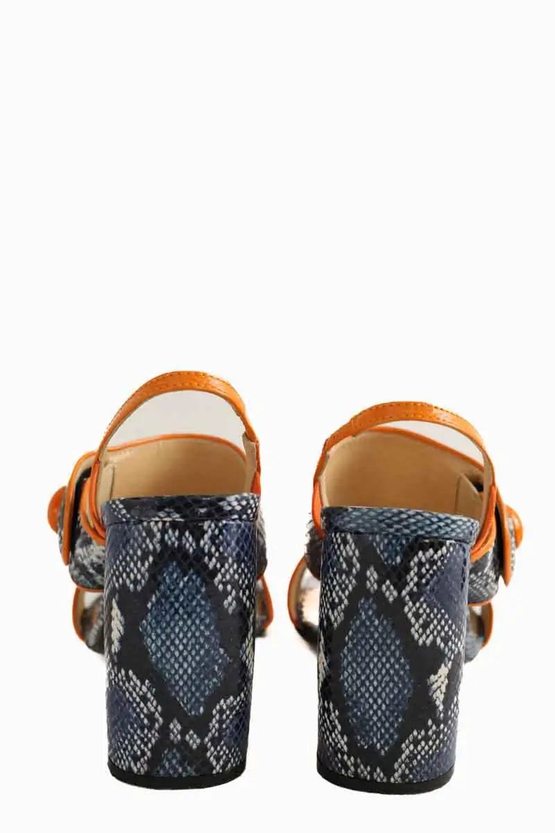 Talons Tara Jarmon Bleu en Cuir