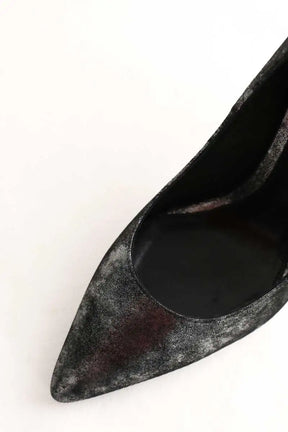 Talons The Kooples Argent en Cuir