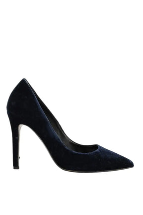 Talons The Kooples Bleu en Velours, taille 37 - Seconde Main