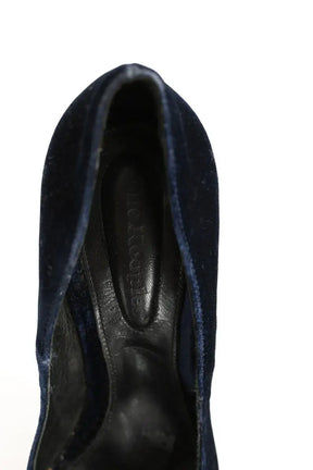 Talons The Kooples Bleu en Velours