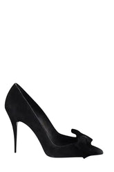 Talons The Kooples Noir en Daim, taille 37 - Seconde Main