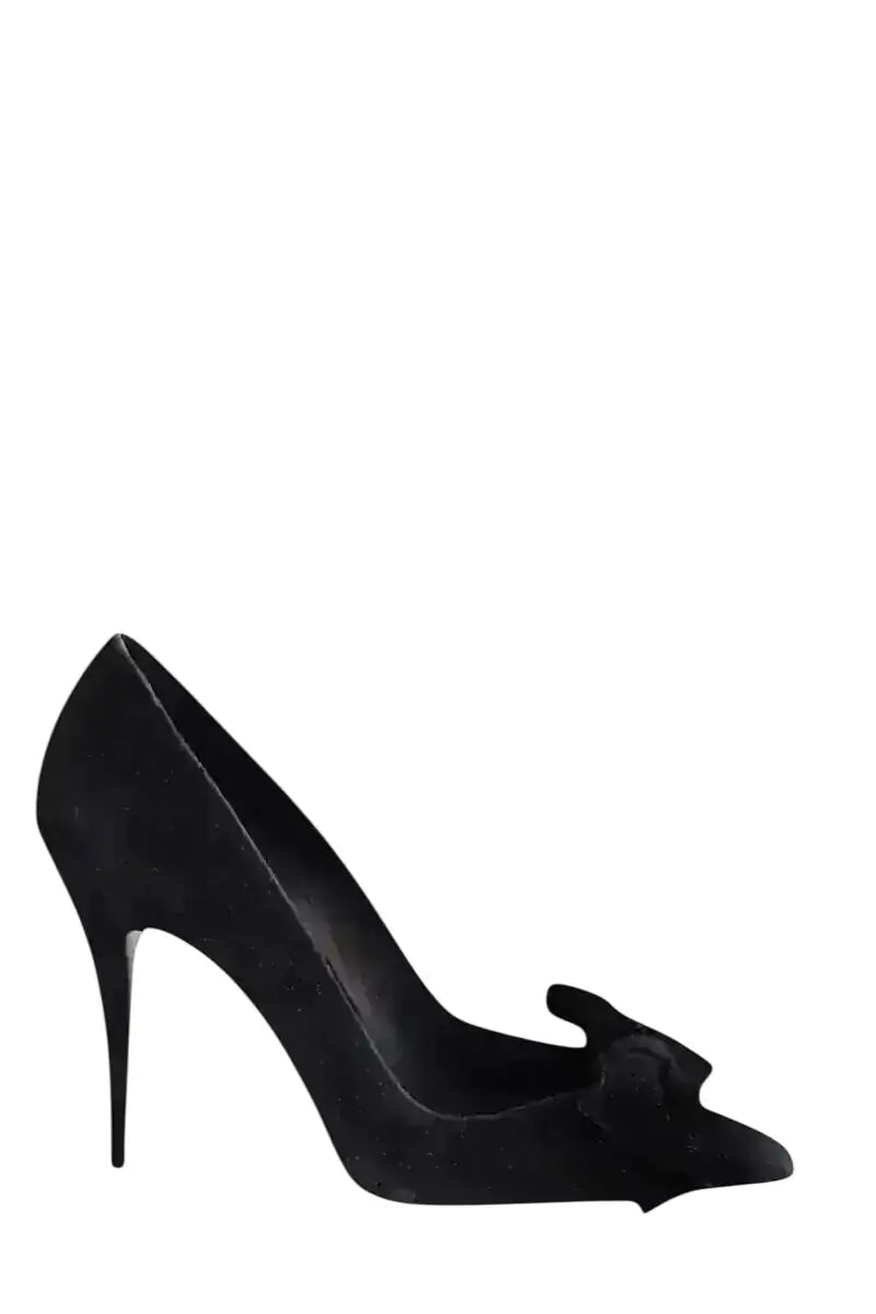 Talons The Kooples Noir en Daim, taille 37 - Seconde Main